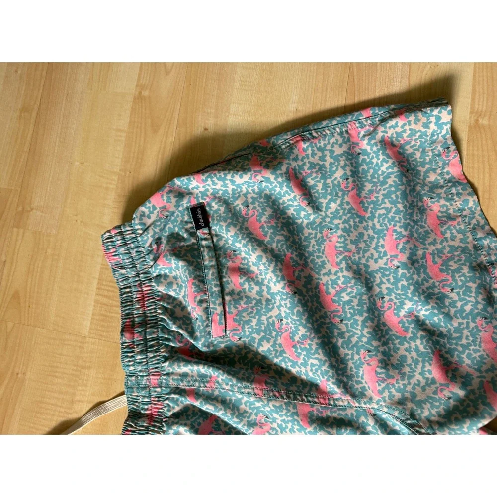 Chubbies The Domingos Are For‎ Flamingos classic swim trunks